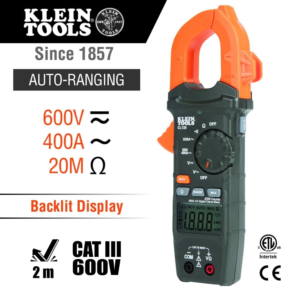 Complete Electrical Set with Clamp Meter & Detectors