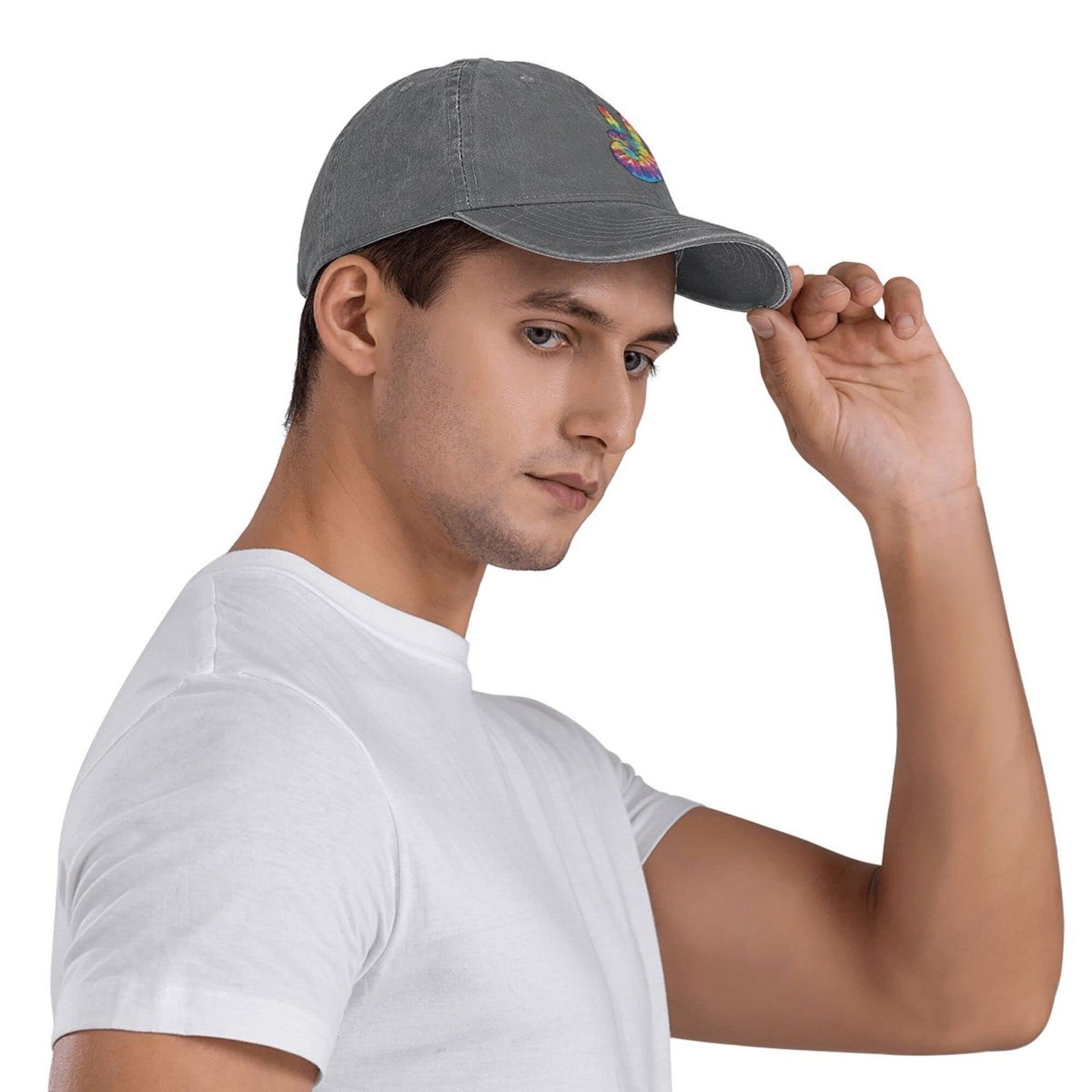 Baseball Hat Cotton Adjustable Dad Cap Unisex Adult Vintage Trucker Hats for ...