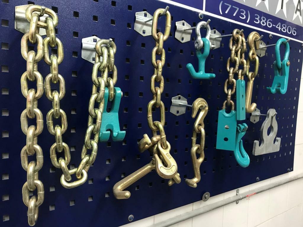 AUTO BODY FRAME MACHINE HEAVY DUTY 9 PIECE TOOL CHAIN SET SPECIAL PRICING!