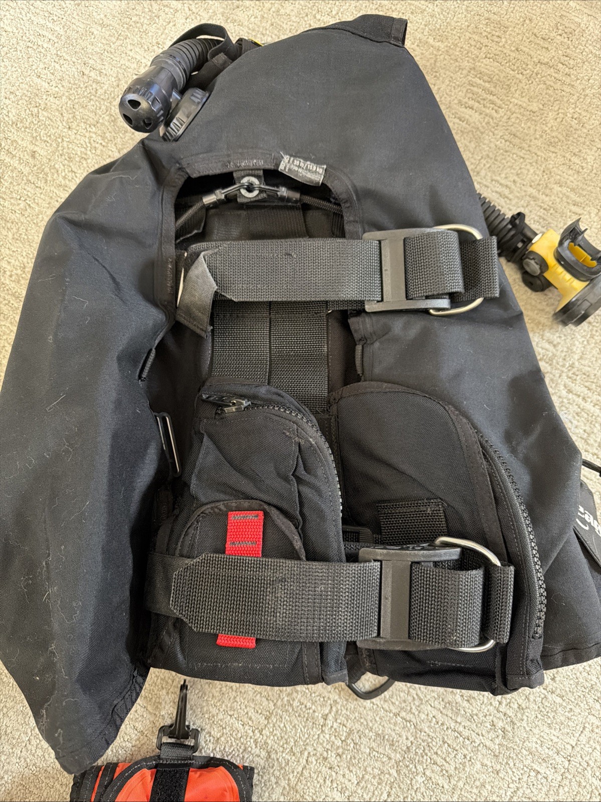 Zeagle Escape Large Diving BCD Buoyancy Vest w/ Attachments