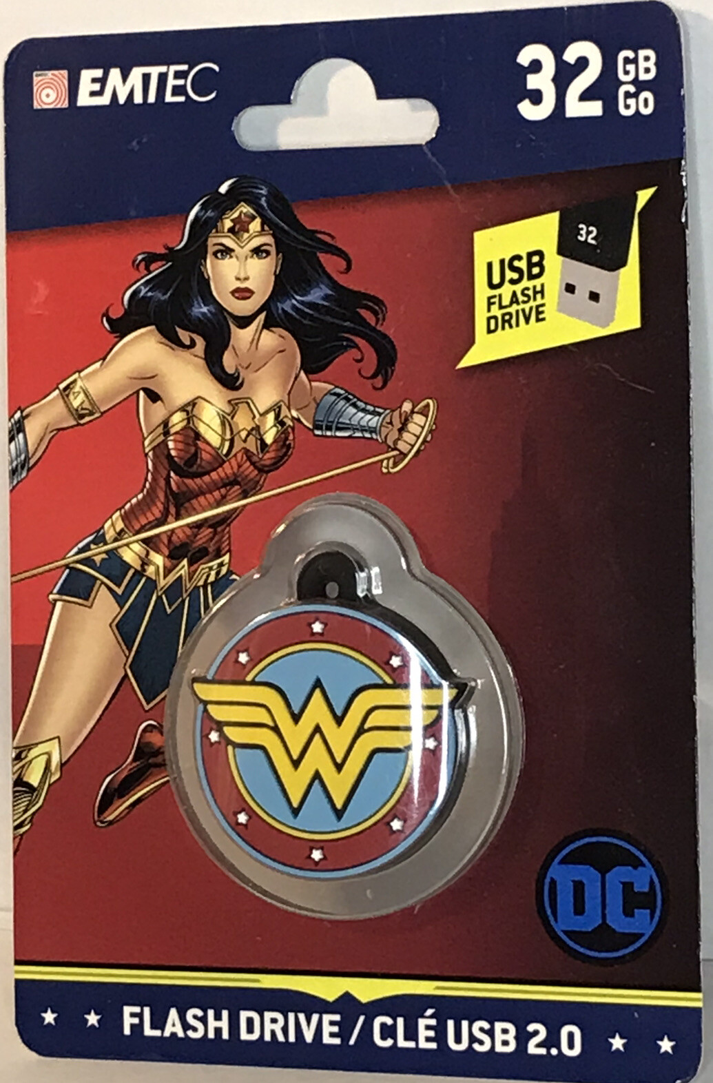 Wonder Woman USB Flash Drive DC Comics Wonder Woman 32 GB Emtec
