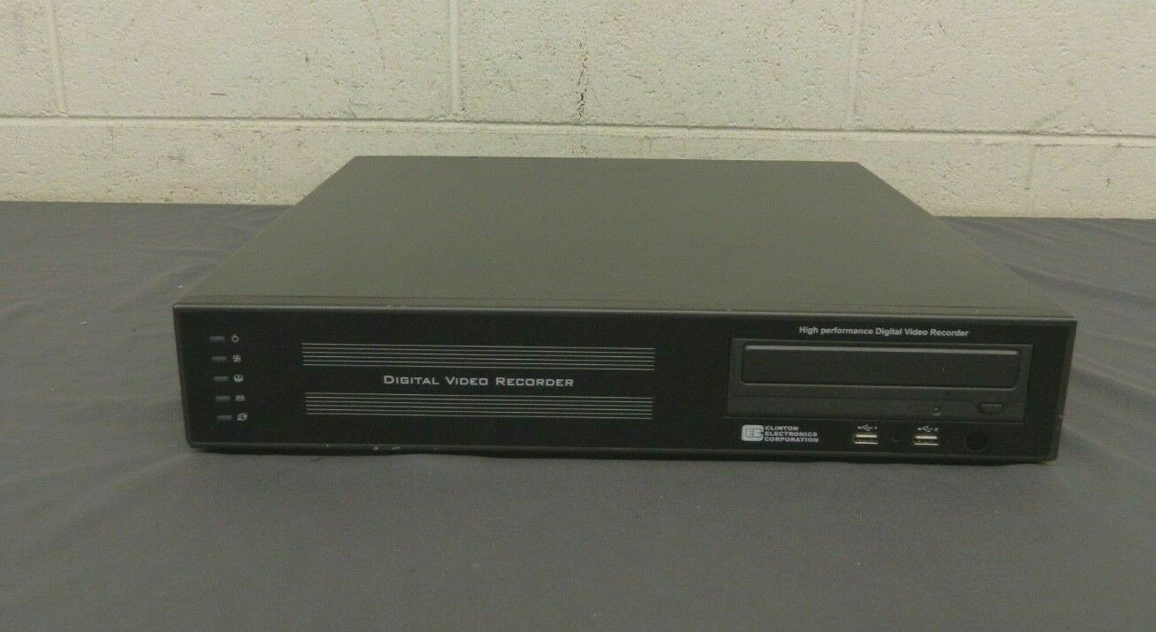 Clinton Electronics ST0861115 8-Channel High-Performance Digital Video Recorder