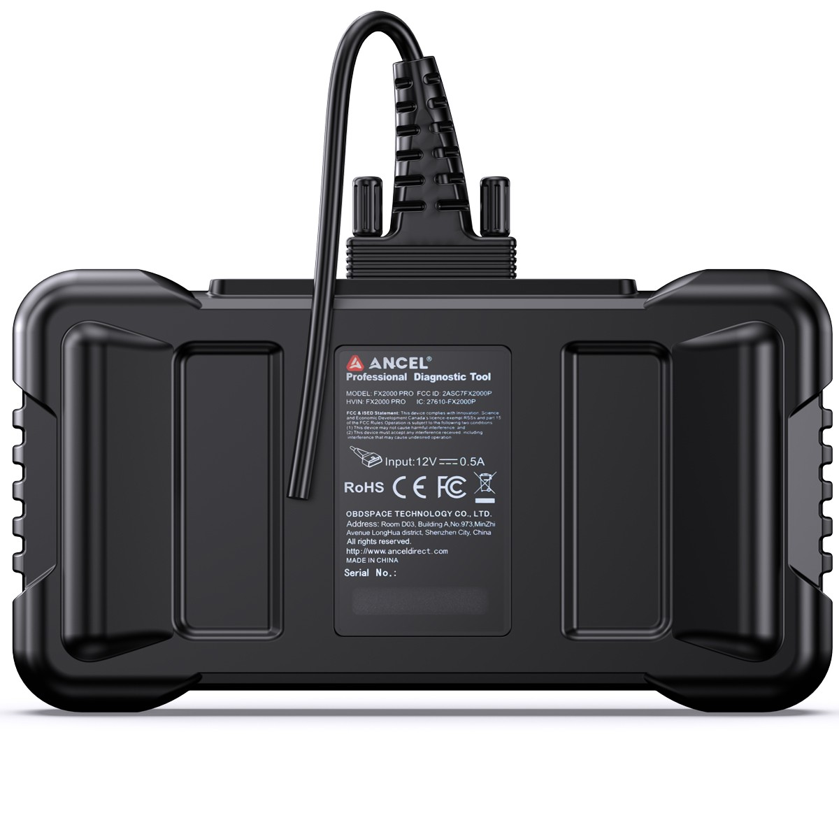 ANCEL FX2000 PRO OBD2 Scanner ABS SRS TCM Engine Code Reader Car Diagnostic Tool