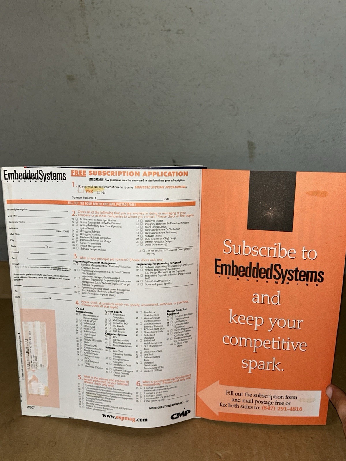 July 2000 Embedded Systems Programming Magazine Volume 13 Issue 7 W/ Renew Cover