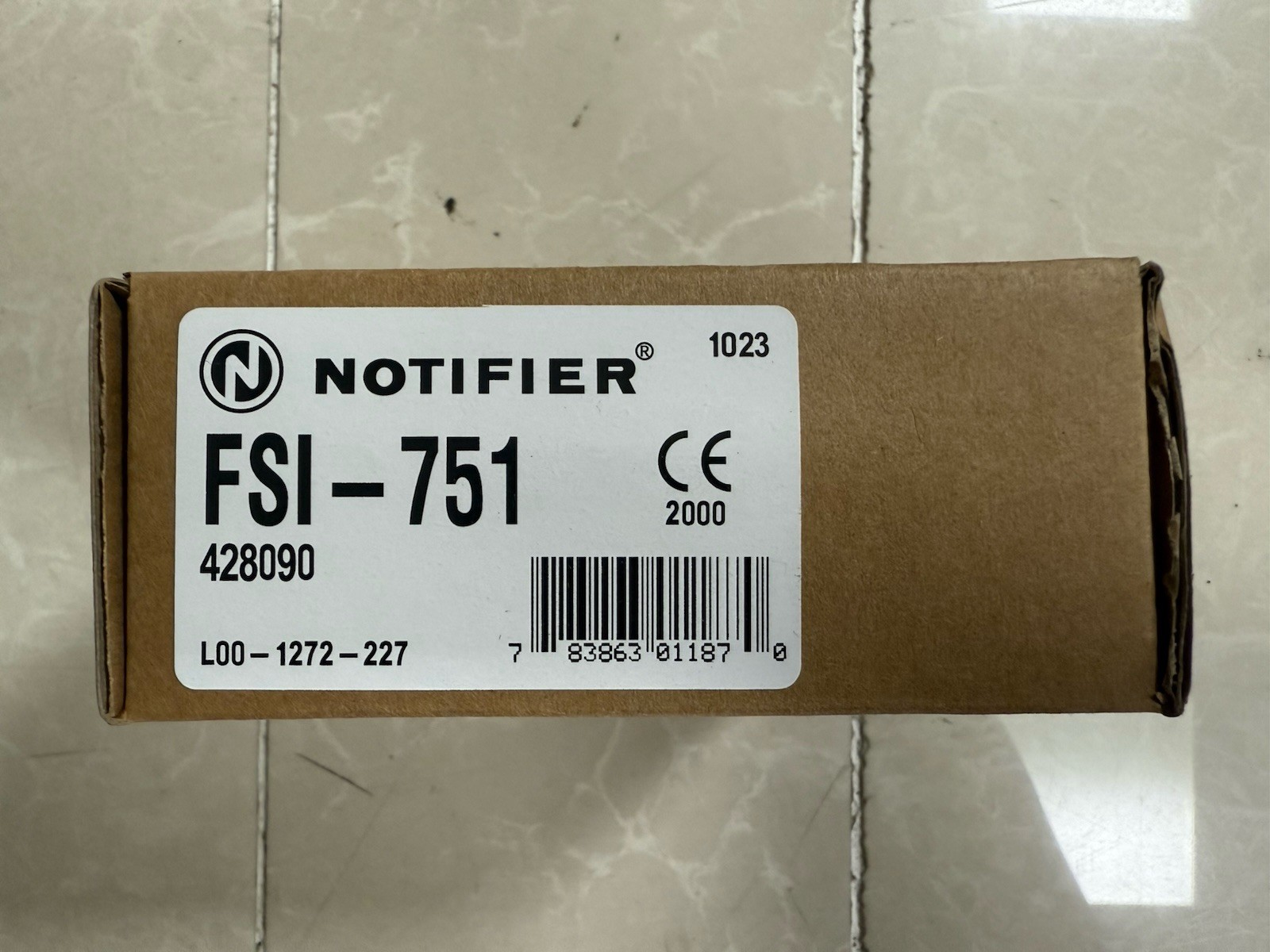 NIB! NOTIFIER FSI-751 ION SMOKE DETECTOR IONIZATION FSI751 FAST SHIPPING