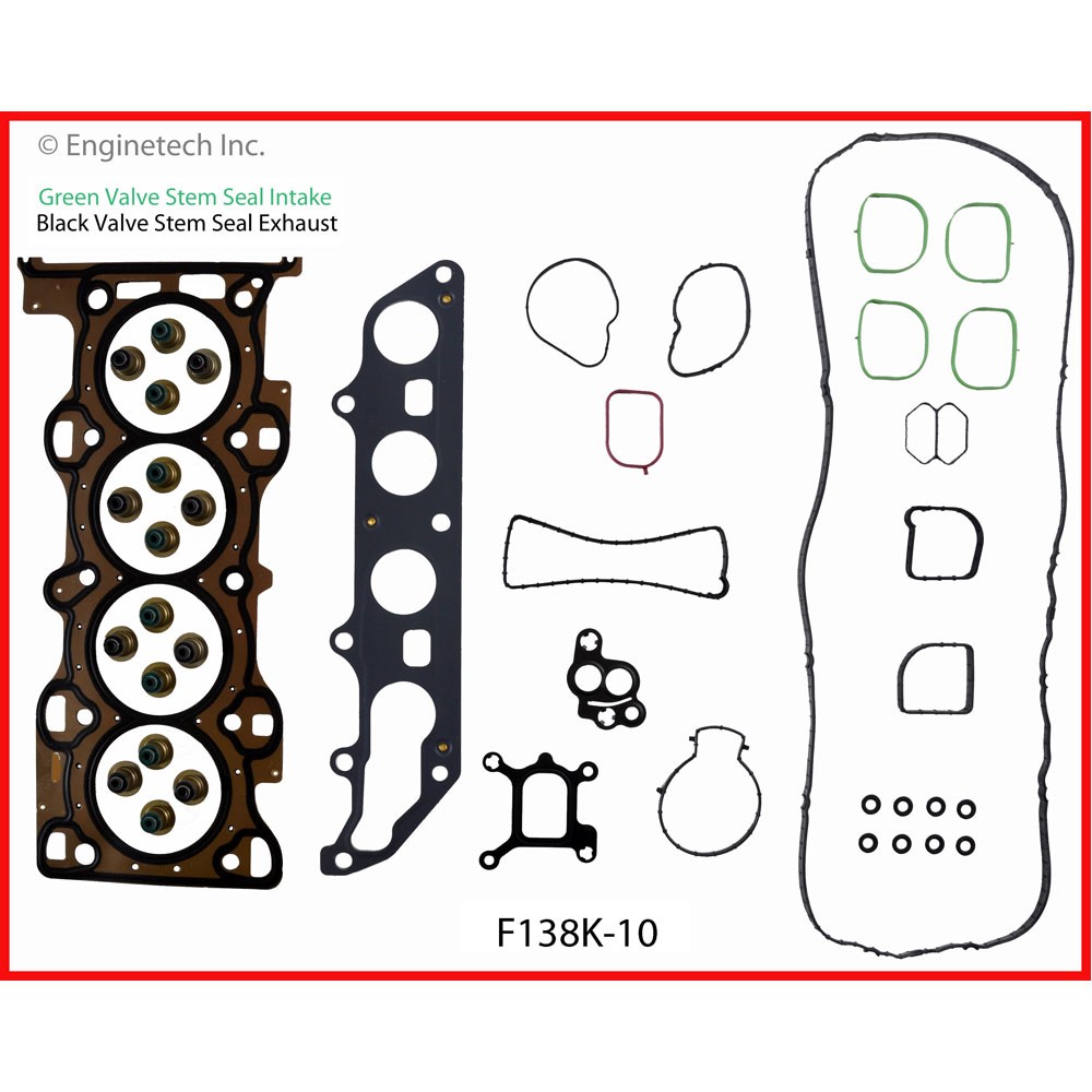 Enginetech Engine Gasket Set F138K-10;