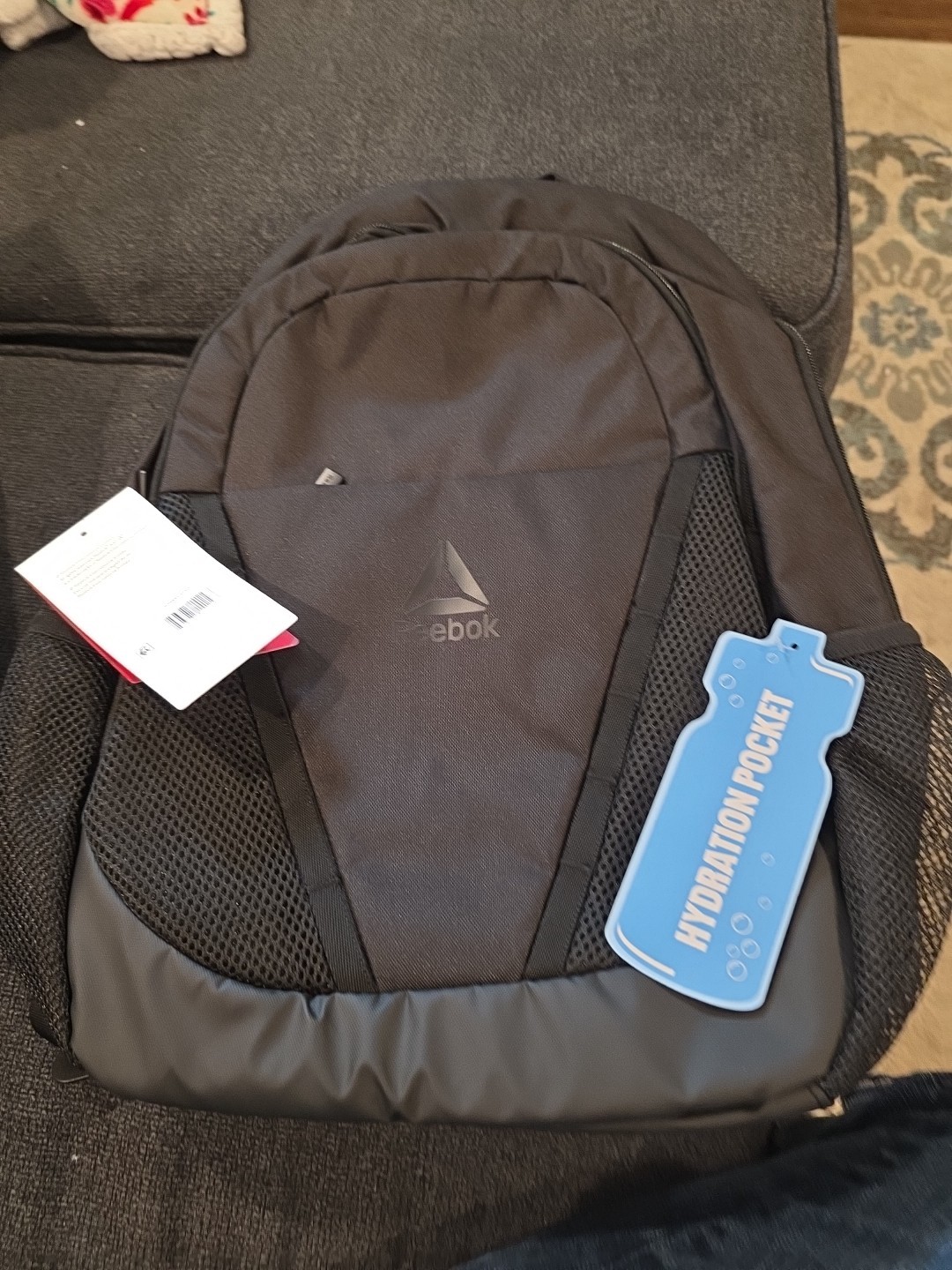 Backpack Reebok Maicie Black 24 L  NWT