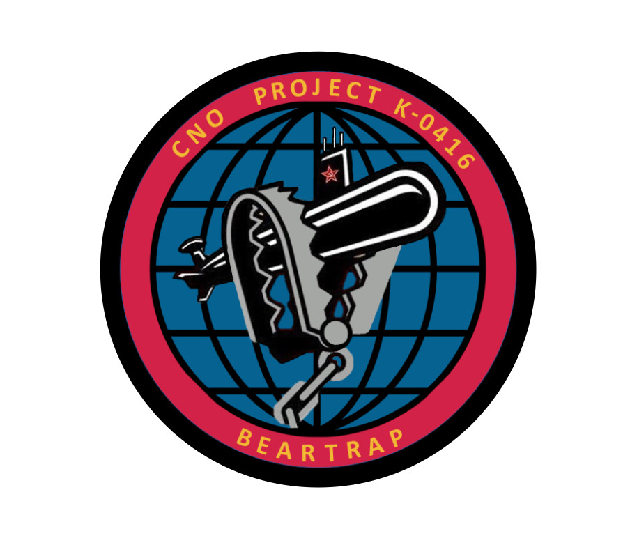 US NAVY CNO PROJECT BEARTRAP STICKER ASW P-3 VP PATROL PATRON SH60B HSL SQUADRON