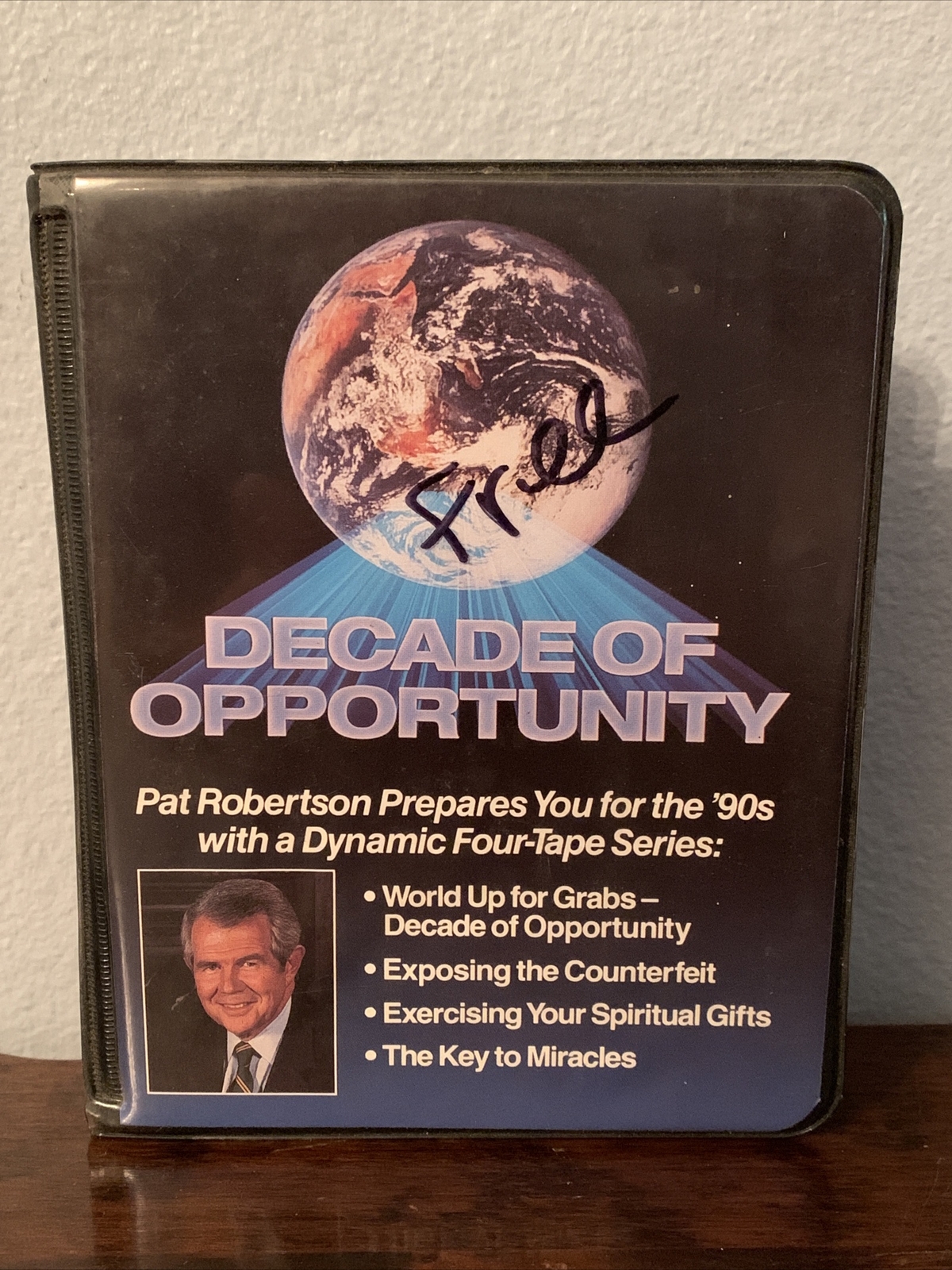 “Decades of opportunity” Pat Robertson Four tape cassette series