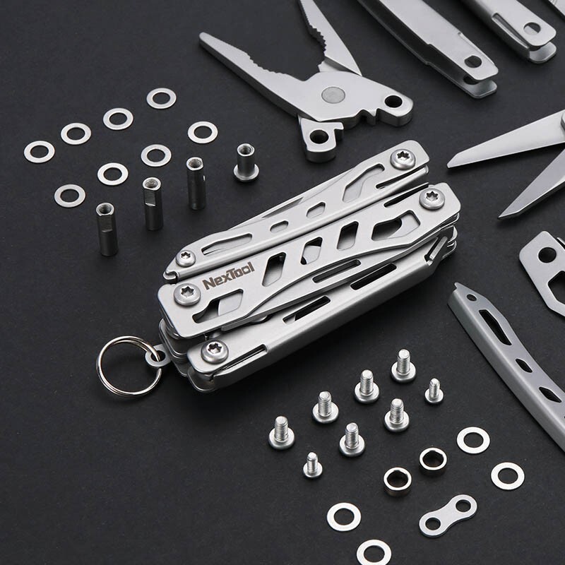 NexTool Mini Flagship Multitool Pliers Openers File Screwdriver Small Blade