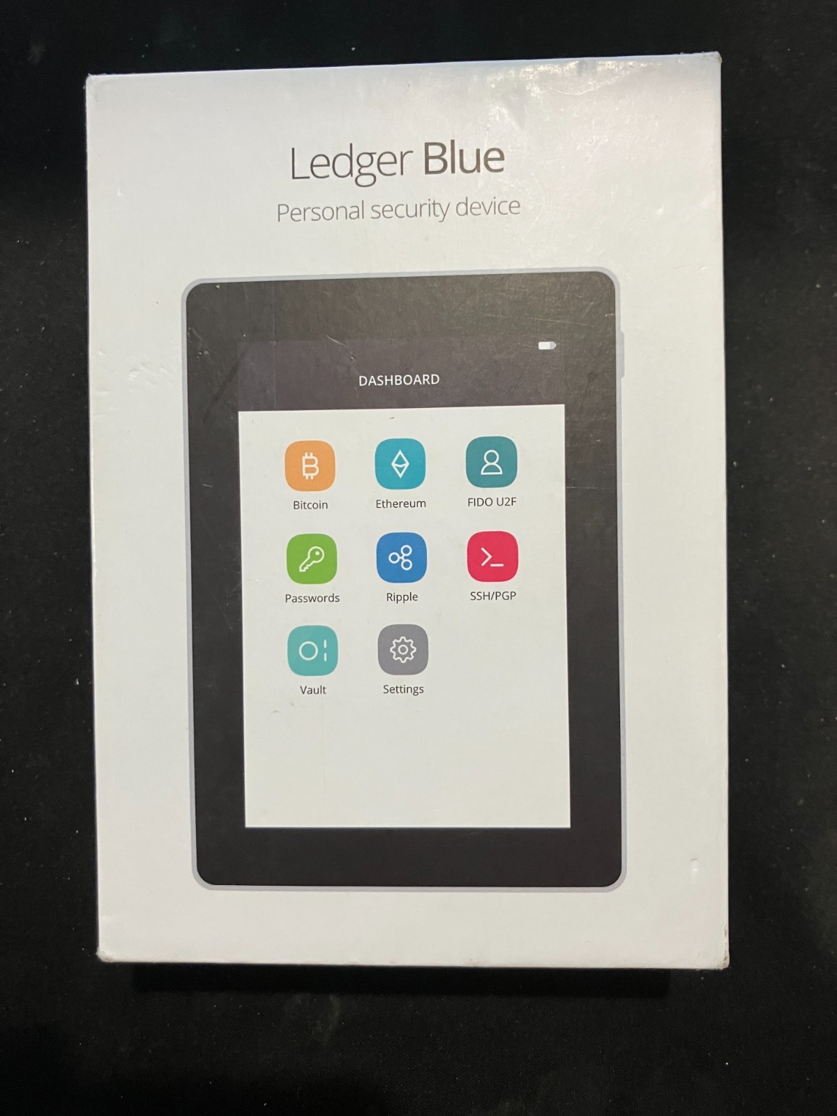 Ledger Blue Cryptocurrency Hardware Wallet