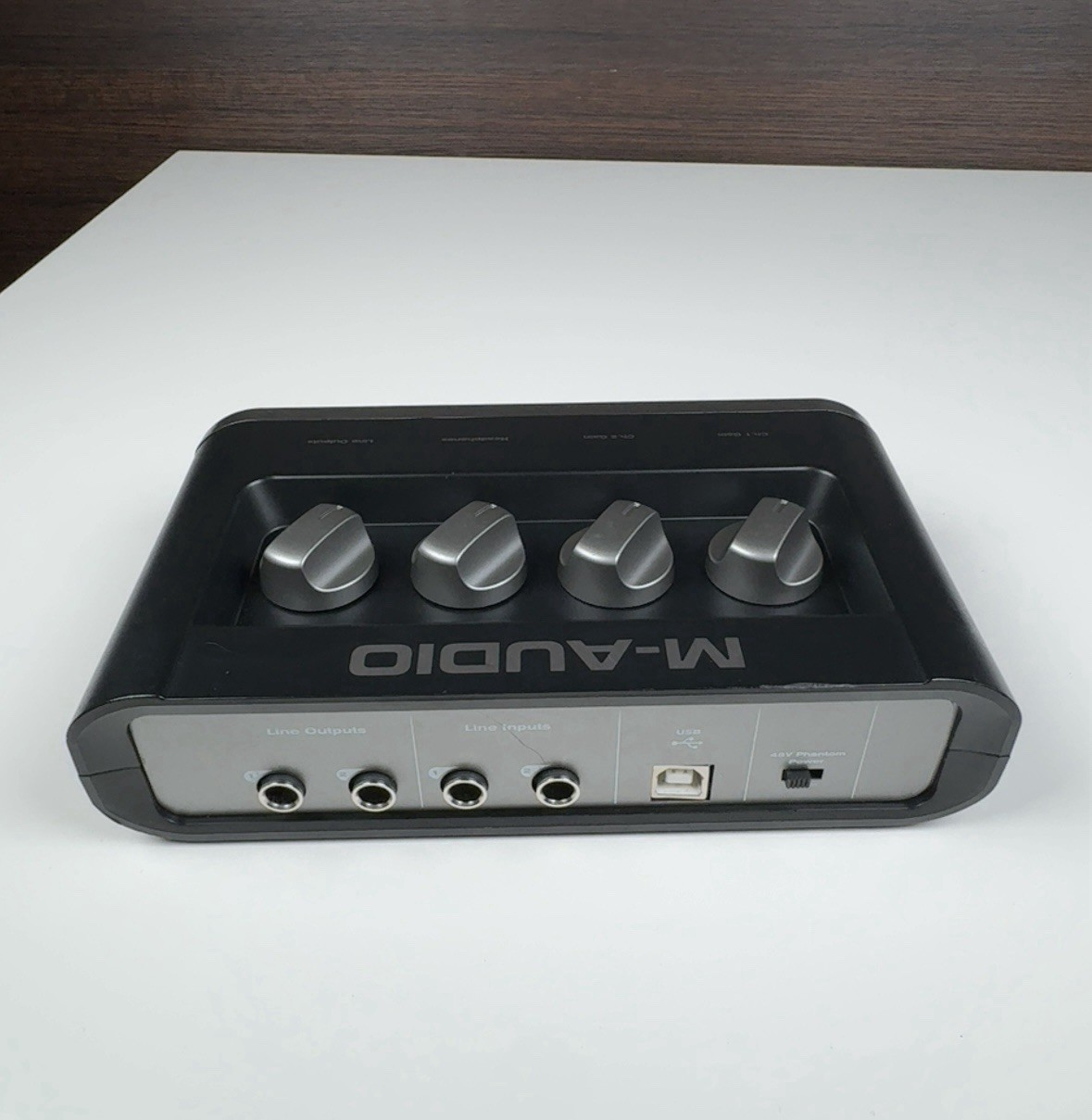 M-AUDIO MobilePre USB POWERED Audio Interface No Cords - Untested / For Parts