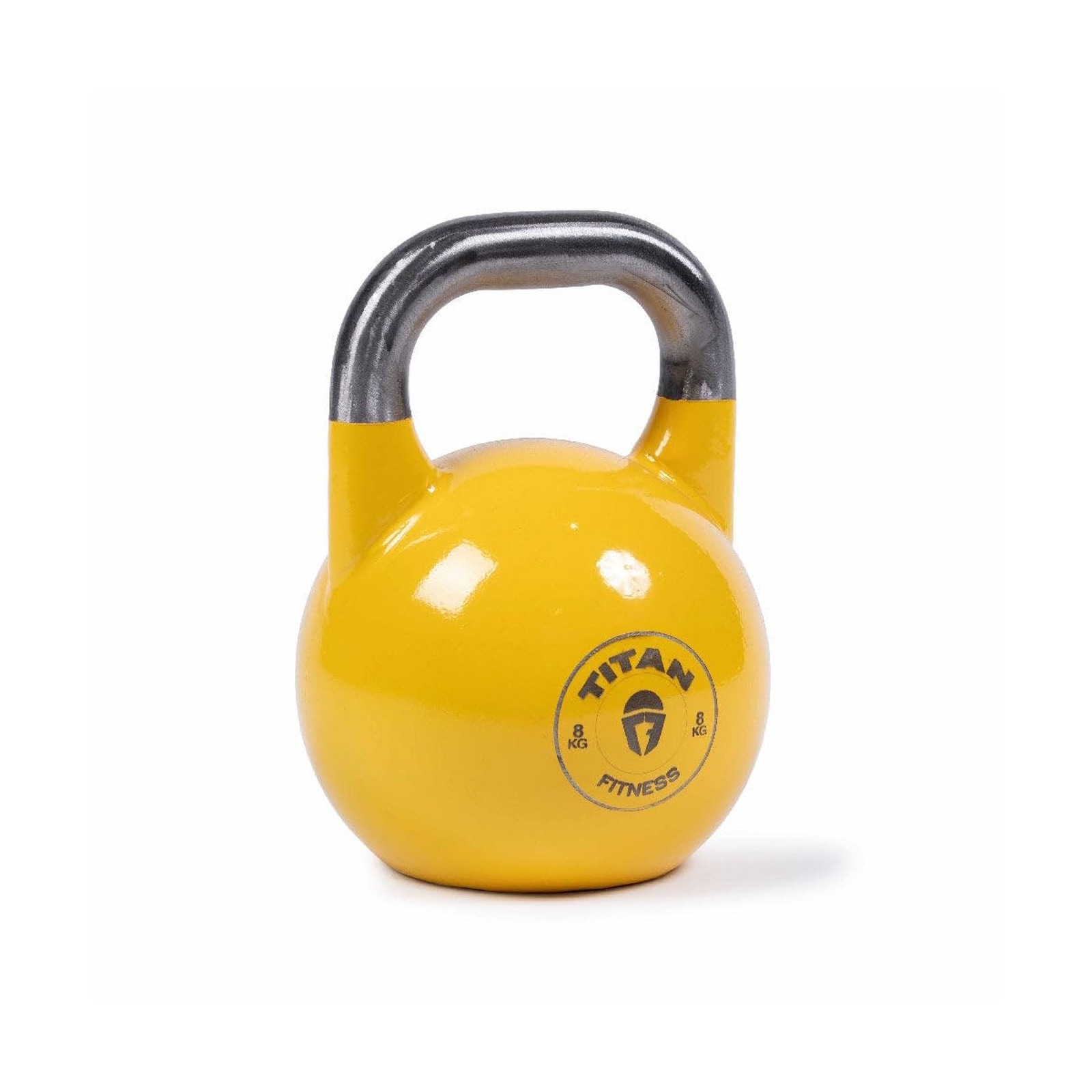 Titan Fitness Competition Kettlebell, Single Piece Casting, KG Markings, Full...
