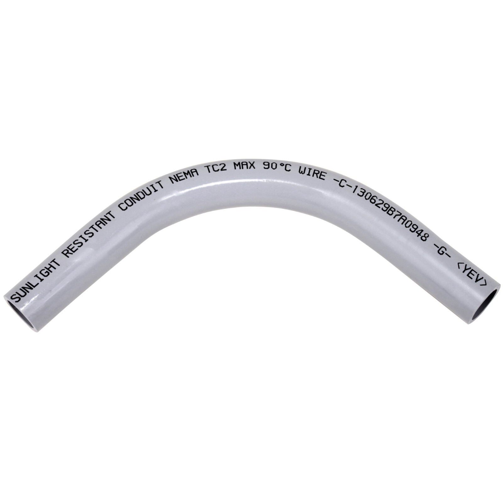 Kraloy 078541 40STD0790 3/4" Schedule 40 PVC Conduit Elbow 90° Plain End
