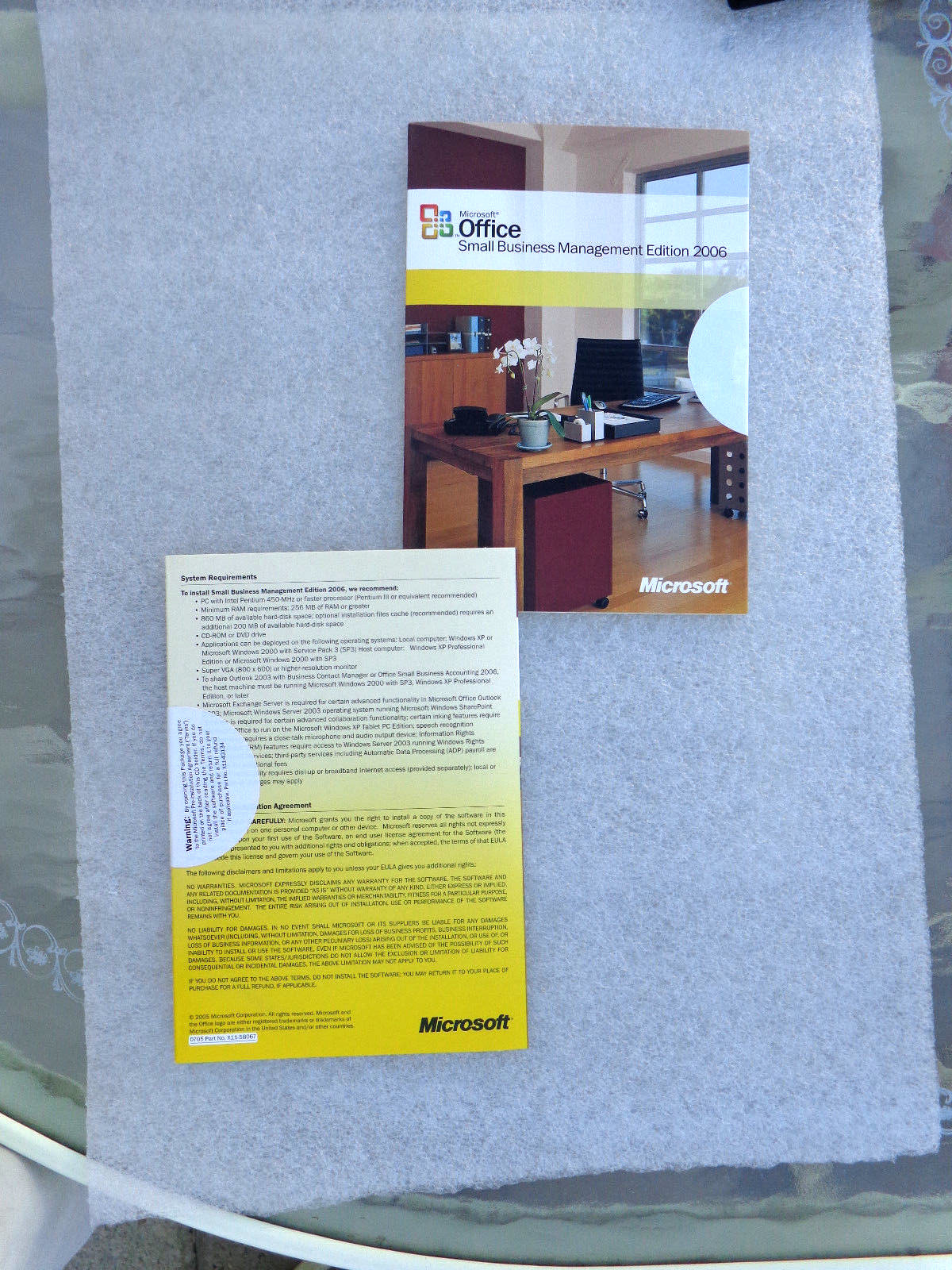 Microsoft Office Small Business Management Edition 2006 (New ! Sealed )