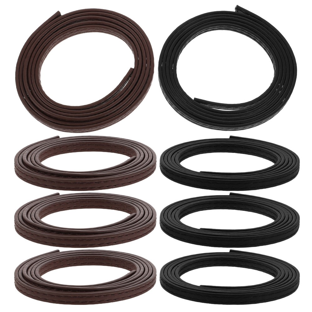 8 Pcs Handmade Rope Diy Craft Strap Bracelet Pu Making Thread