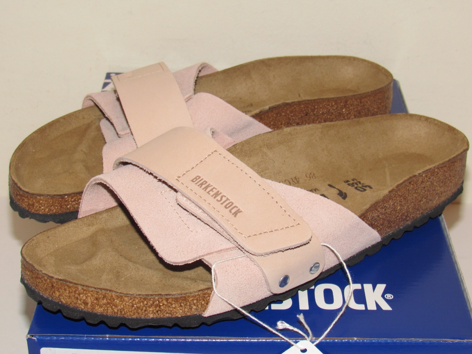 Birkenstock Oita Modern Suede Light Rose Pink 40 Womens 9 Narrow Sandals NIB