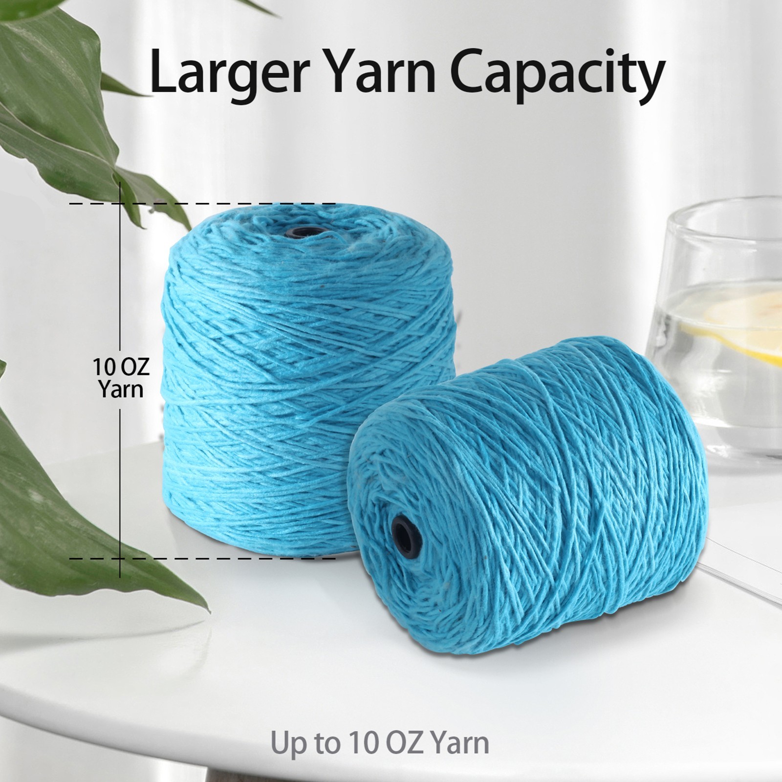 USB Automatic Bobbin Winder Yarn Thread Wool Winding Machine for Sewing (Pink)