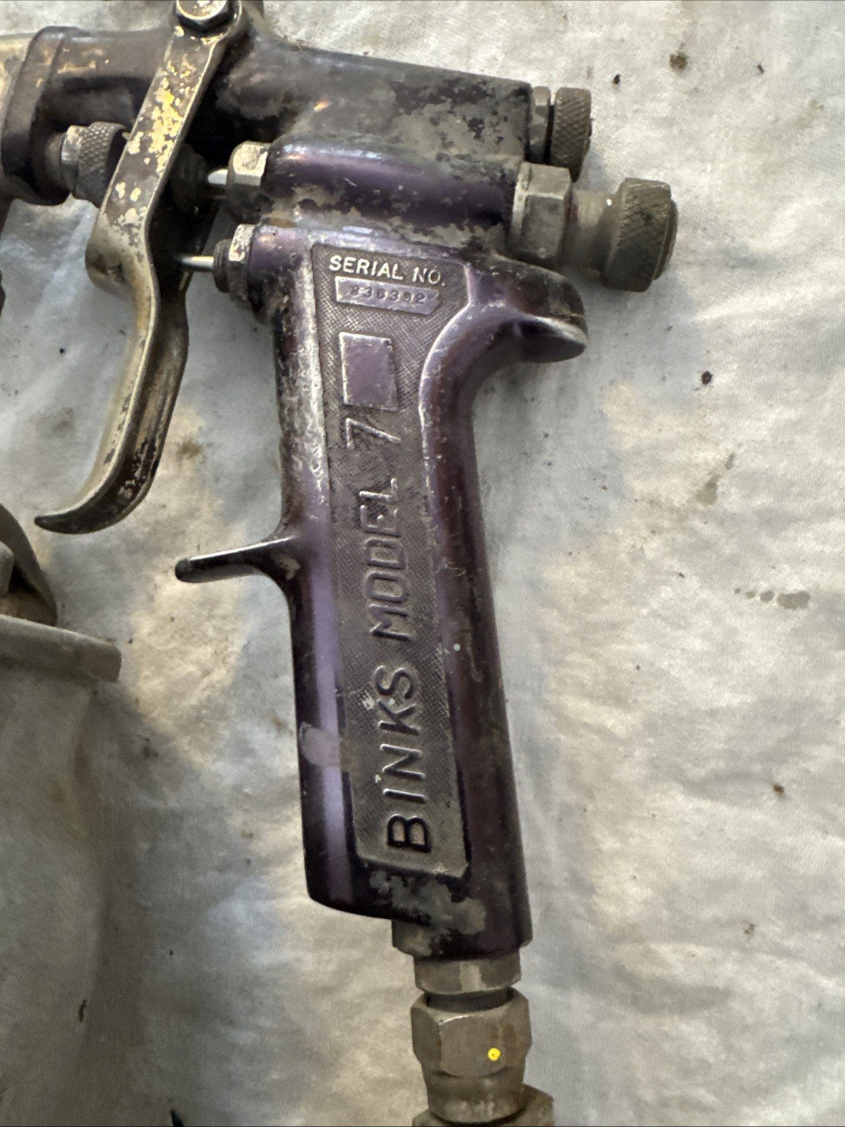 Binks Model 7 Paint Sprayer with Cup Made in USA