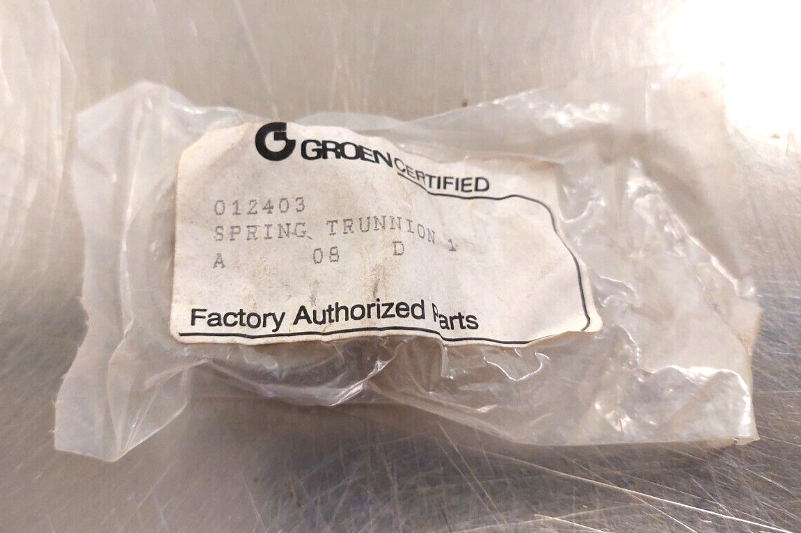 Groen kettle part# Z012403  trunnion spring OEM