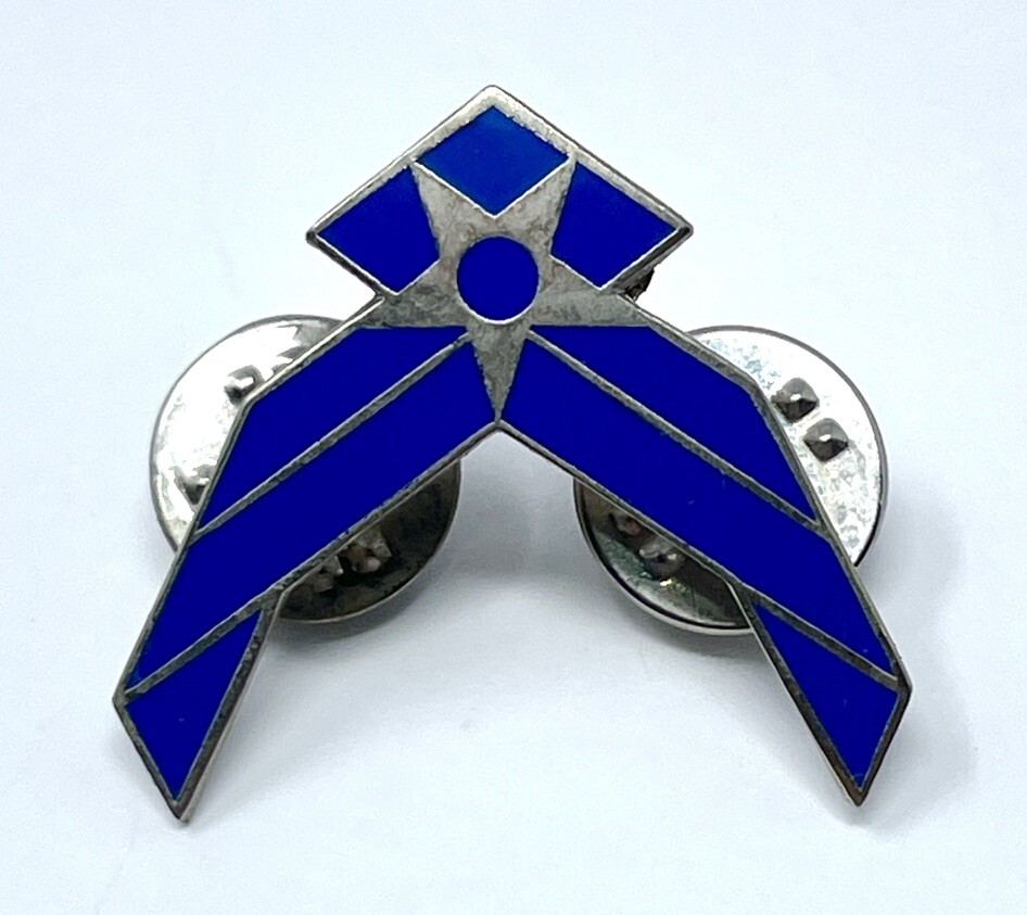 Vintage Air Force Blue Wings Lapel Hat Pin