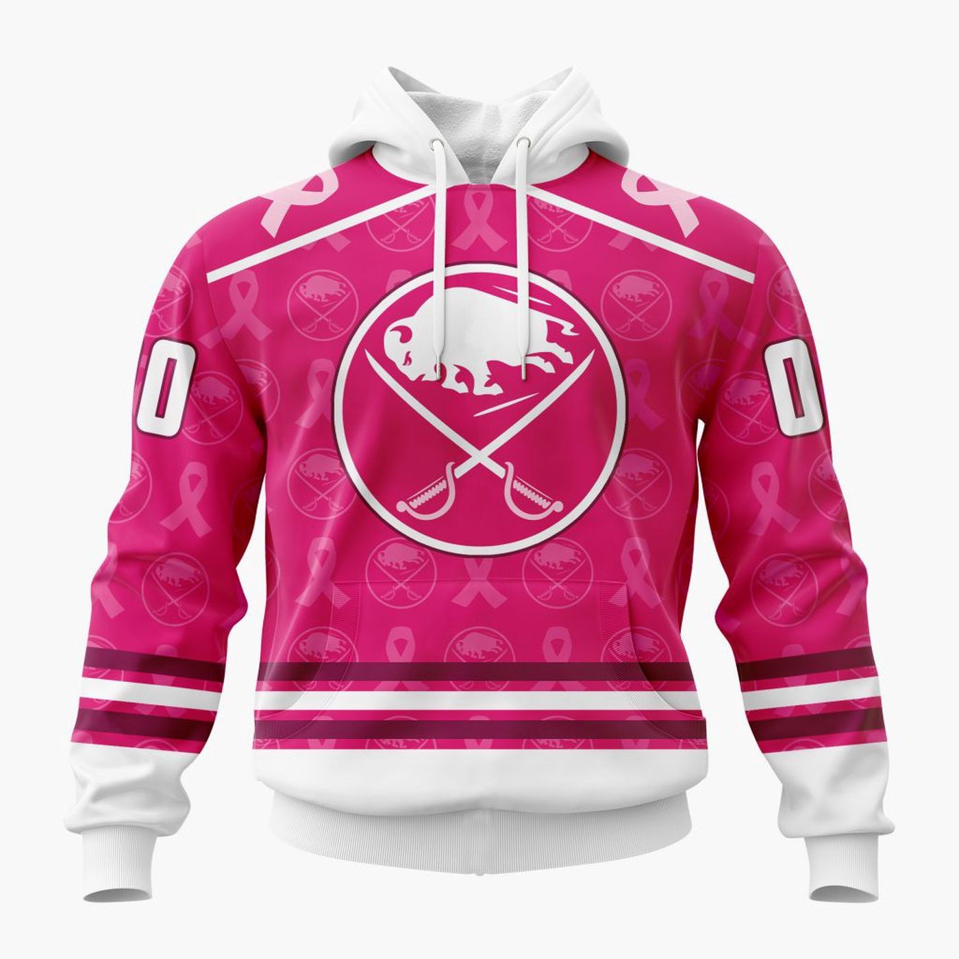 Personalized Buffalo Sabres Hoodie Special Pink Fights Breast Cancer