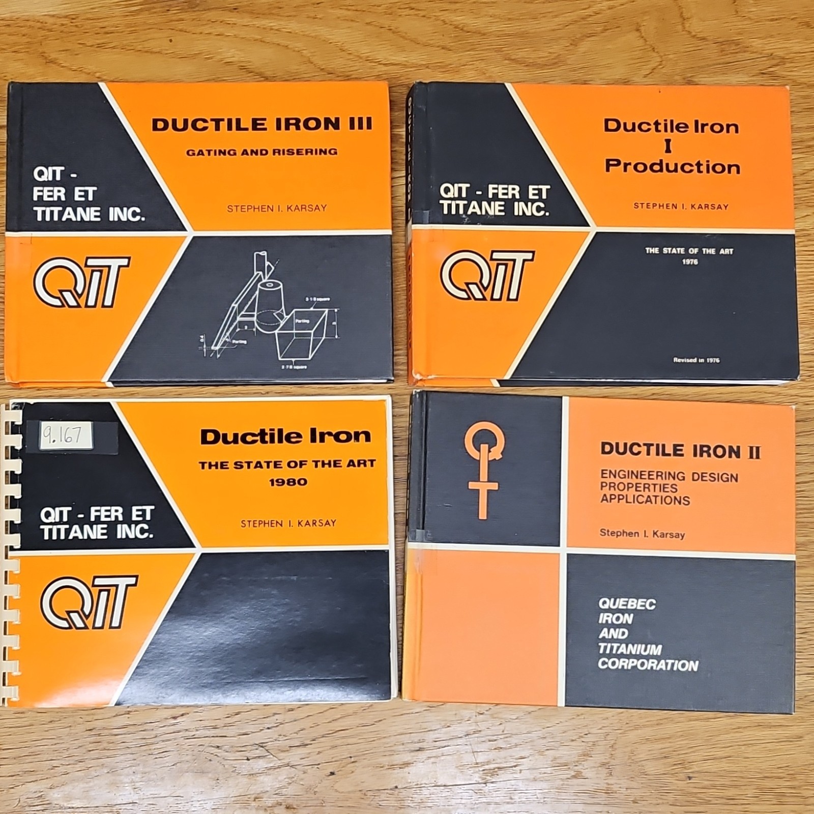 QIT - Fer et Titane Inc. Lot-4 Ductile Iron Manual Production Engineering Gating