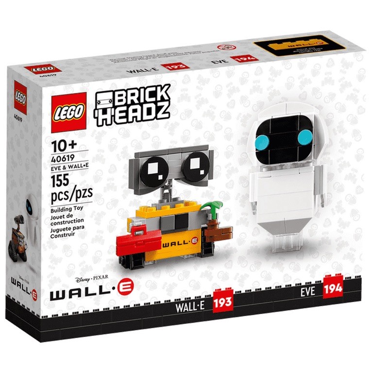 SEALED LEGO Brickheadz ✨ WALL-E And Eve (40619) ✨ Disney 100th Anniversary