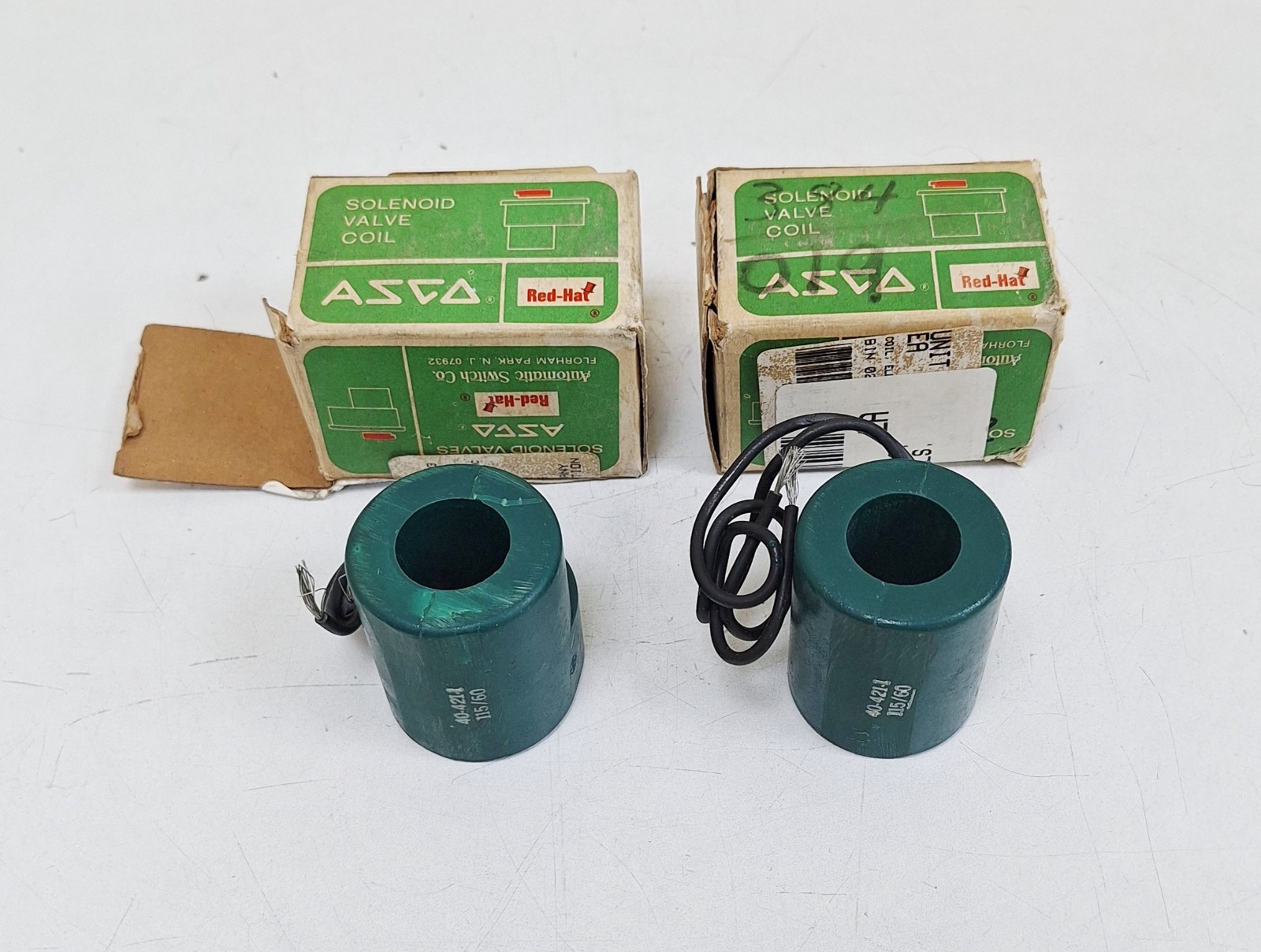 Asco 40-421-1 / 0059959 0 / 2422-1052 Solenoid Valve Coil 115 VAC (Lot of 2 pcs)