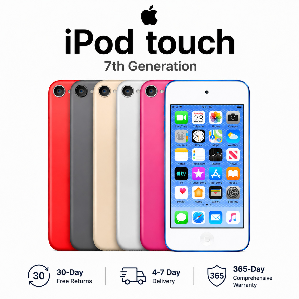 ✨New✨Sealed Apple iPod Touch 6th 7th Gen 32GB 64GB 128GB 256GB Fast Shipping