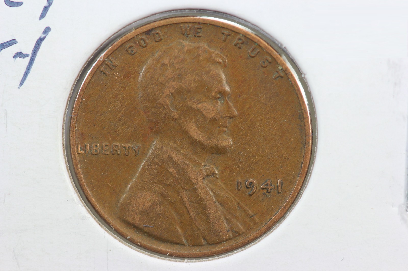 1941 Wheat Cent Double Die Obverse Cherrypickers FS-103 4XB9