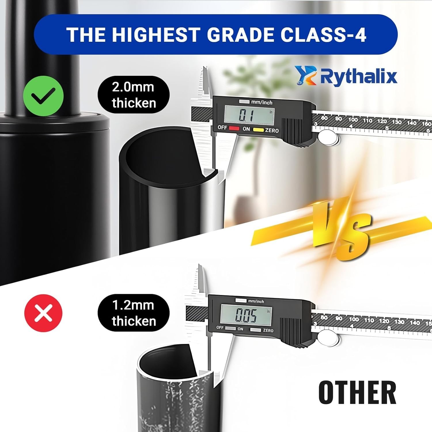 Heavy Duty Office Chair Hydraulic Cylinder 8.4-10.9 Inches, 2.4'' Stroke, 100...