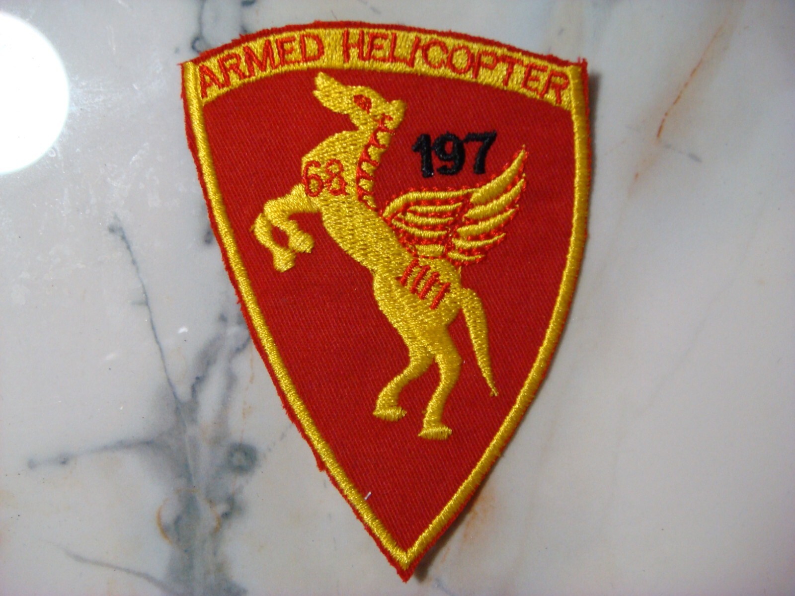 US 197th ARMED HELICOPTER COMPANY., VIETNAM WAR PATCH