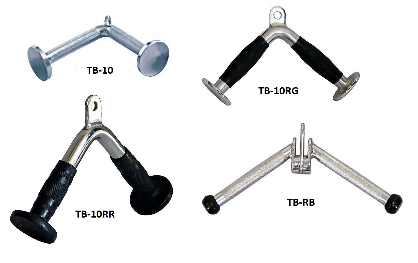 Ader Tricep Pressdown V Bar cable attachment w/ Snap Link - Choose Your Style