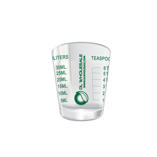 Mini Measuring Shot Glass 1oz / 30ml High Quality SAVE $$ W/ BAY HYDRO $$