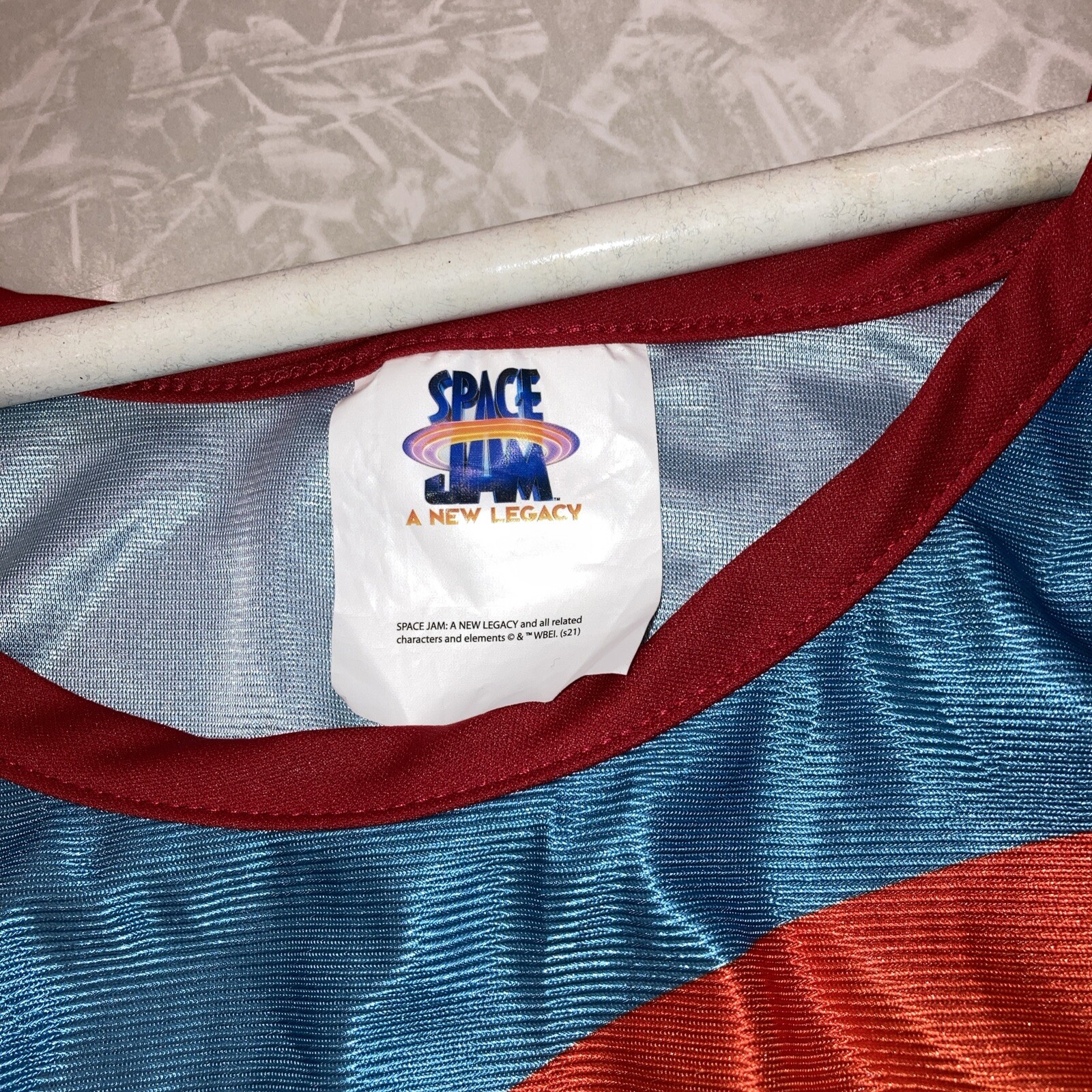 TUNE SQUAD SPACE HAM BASKETBALL UNIFORM MENS S/M