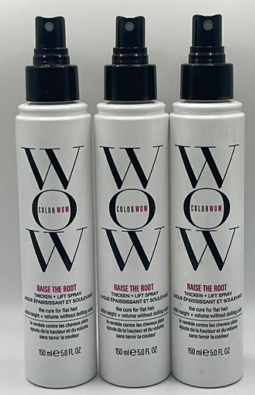 3PK Color Wow Raise The Root Spray ~ 5 FL OZ Each ~ Thicken + Lift ~ READ