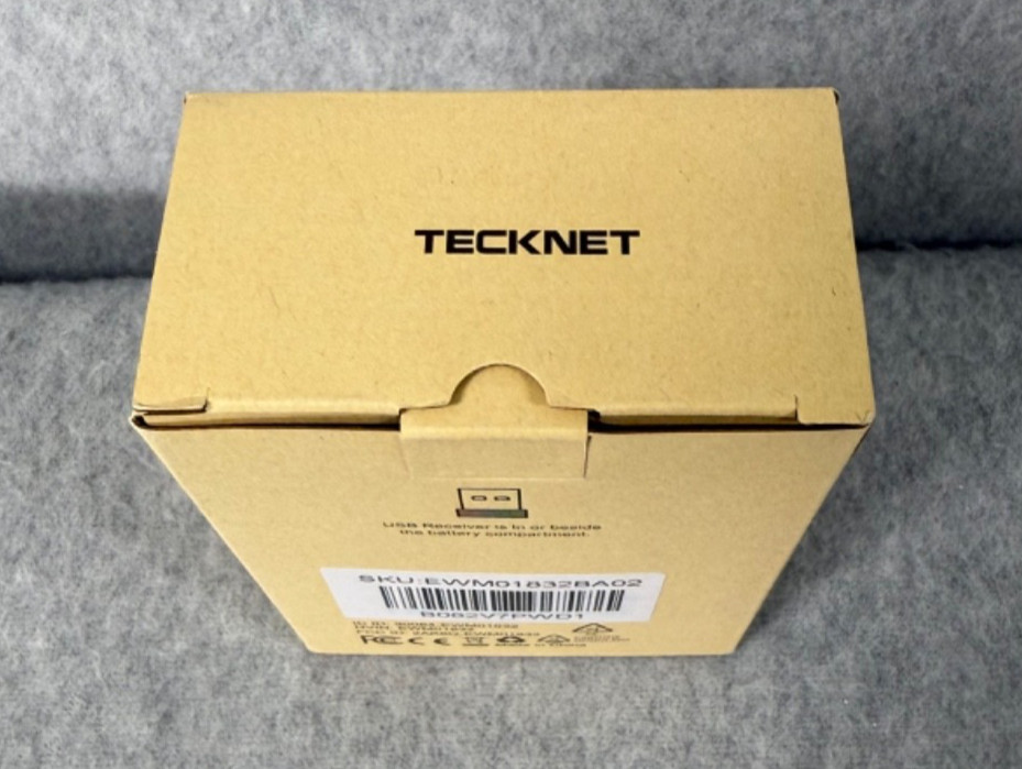 TECKNET Wireless USB Mouse Model EWM01832 New Original Box