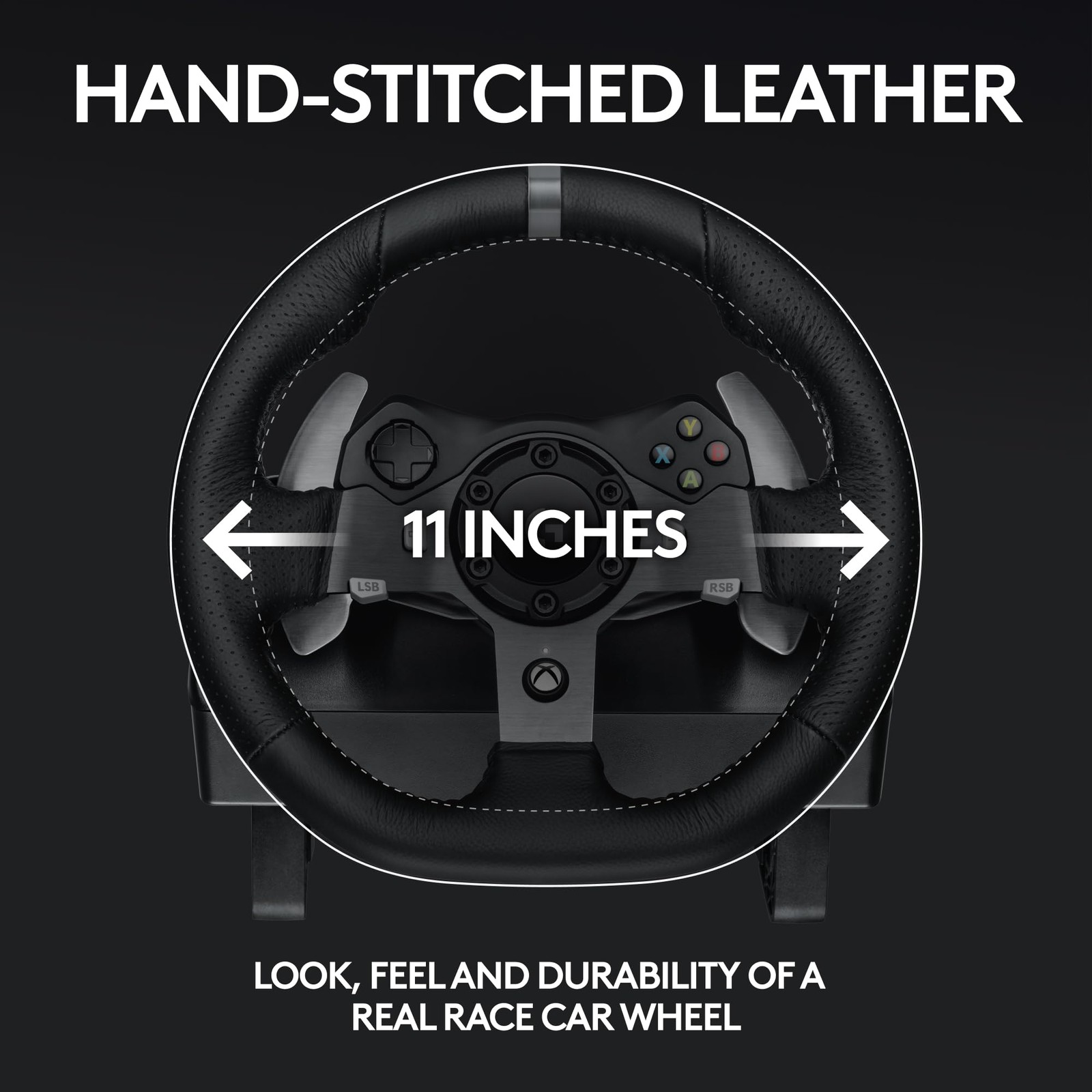 Logitech G920 Driving Force Racing Wheel Pedals Xbox PC Mac