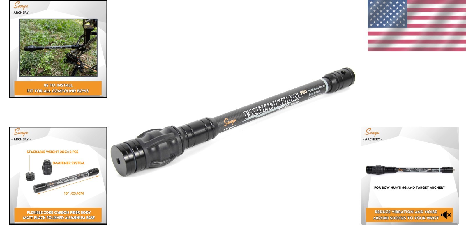 Expedition Series Compound Bow Stabilizer