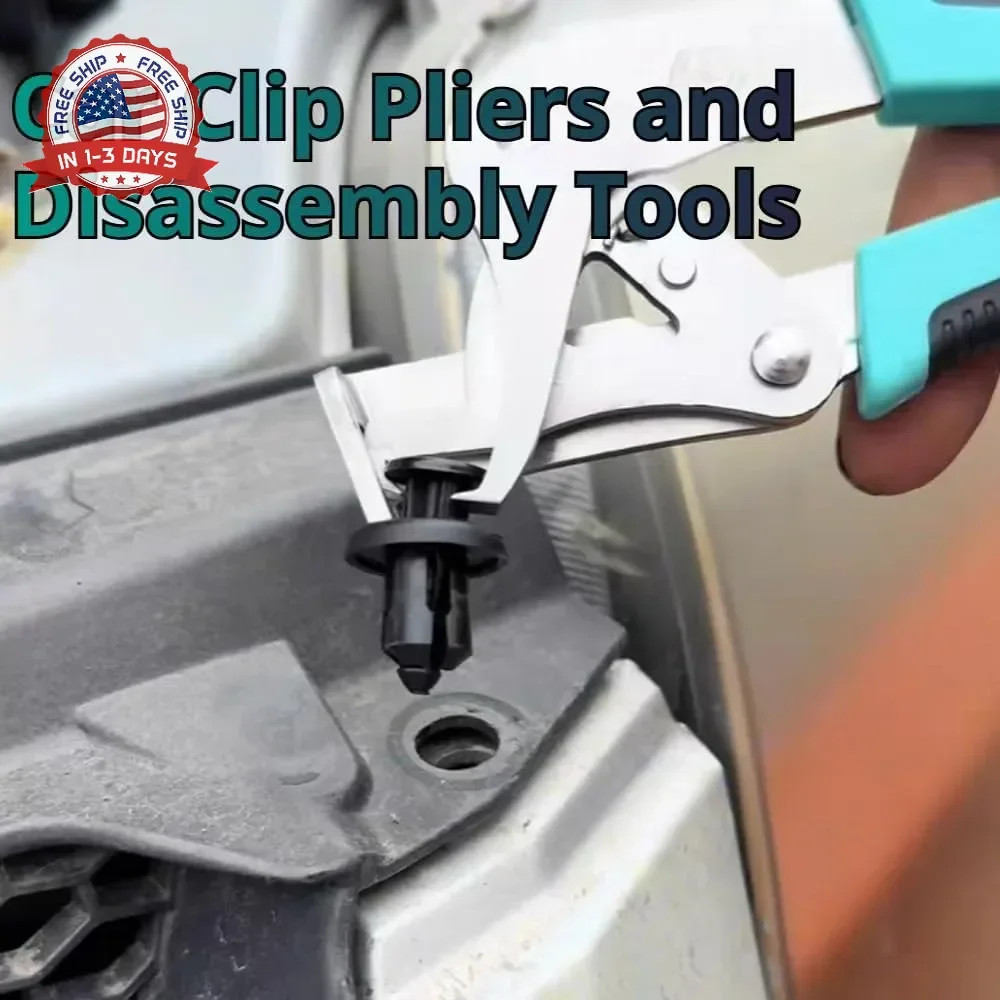Car Clip Pliers and Disassembly Tools, 2026 New Efficient Multi-Functional Car C