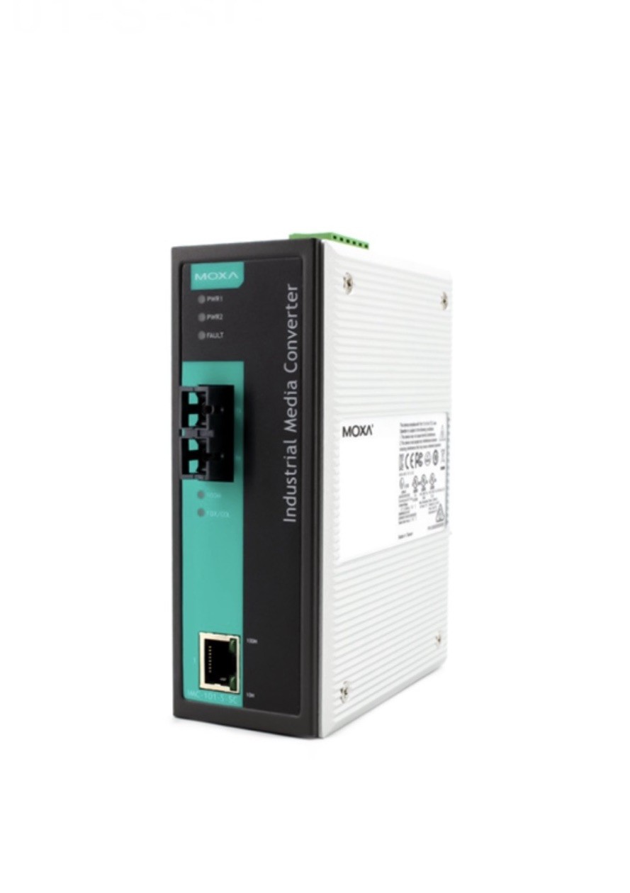 MOXA IMC-101-S-SC Ethernet To Fiber Media Converters IMC-101-S-SC V2.3.1 IMC-101