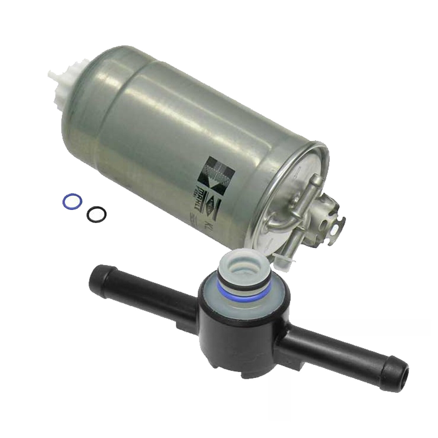 Mahle Diesel Fuel Filter & Check Valve Kit For VW Beetle Golf Jetta Passat