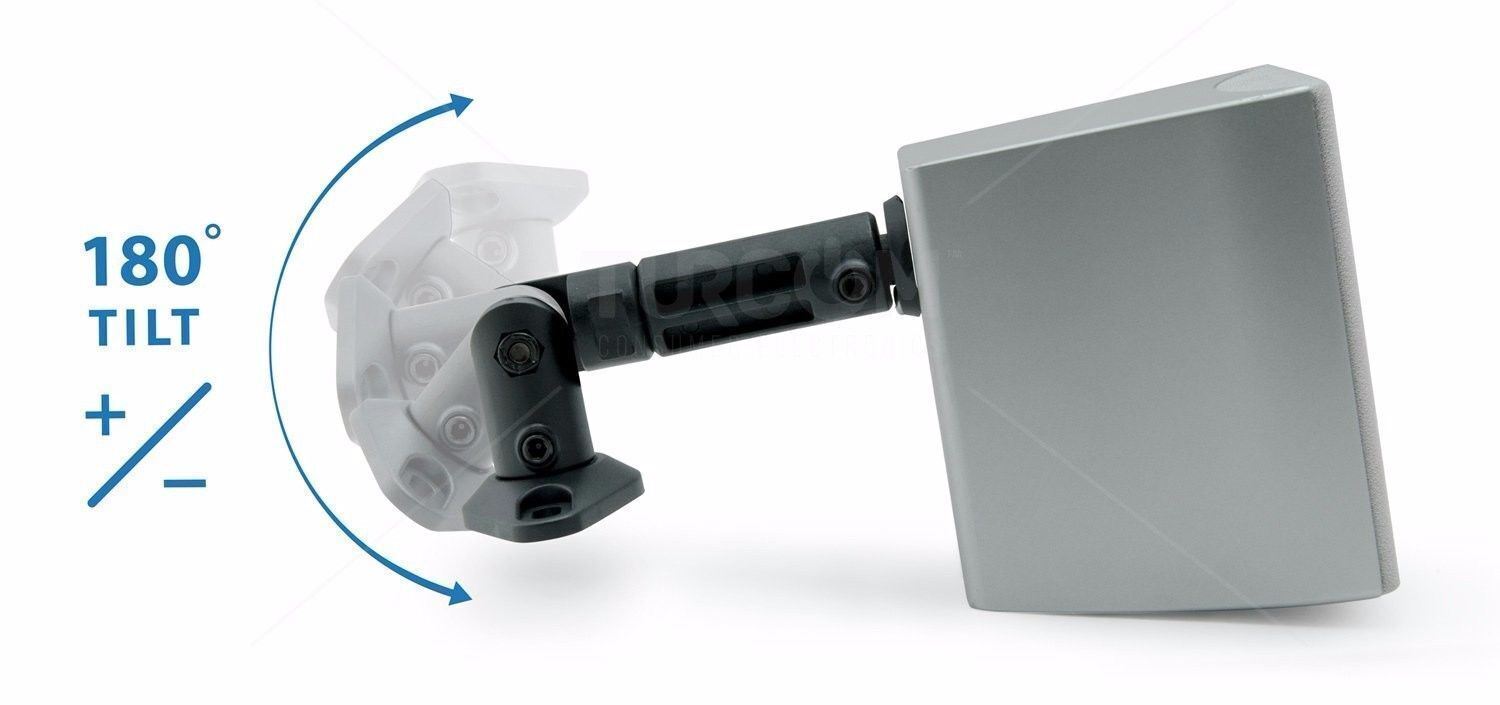10 PACK UNIVERSAL CEILING WALL SATELLITE SPEAKER MOUNT BRACKET HOME THEATER BOSE