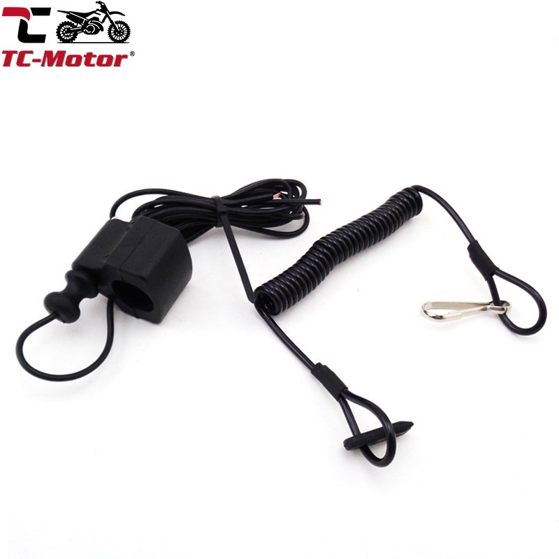 TC-Motor ATV Racing Tether Pull Kill Switch For Scrambler 4 Wheeler 90 500 Quad