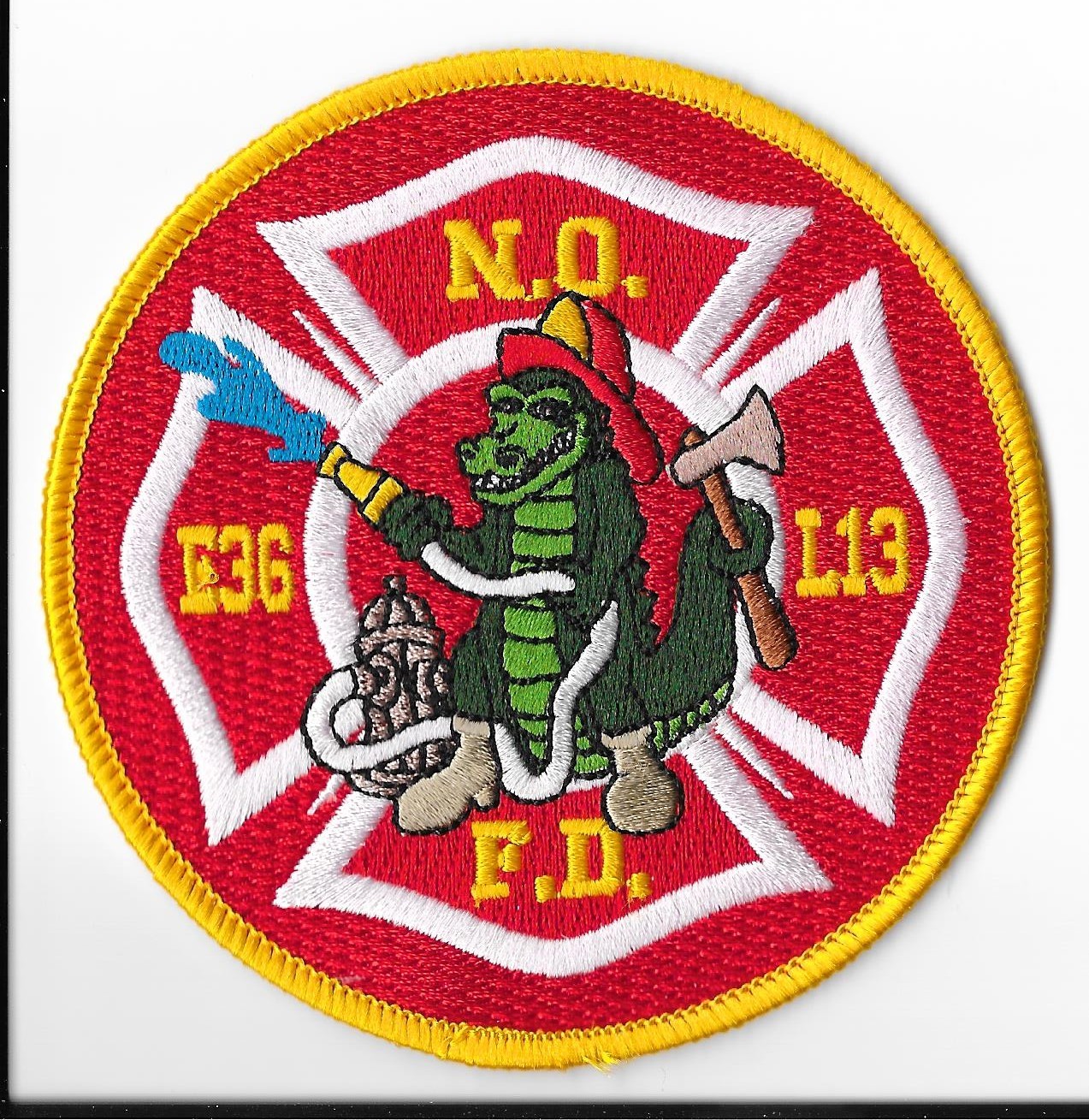 New Orleans Fire Department, Louisiana Engine 36 Ladder 13 Patch V1