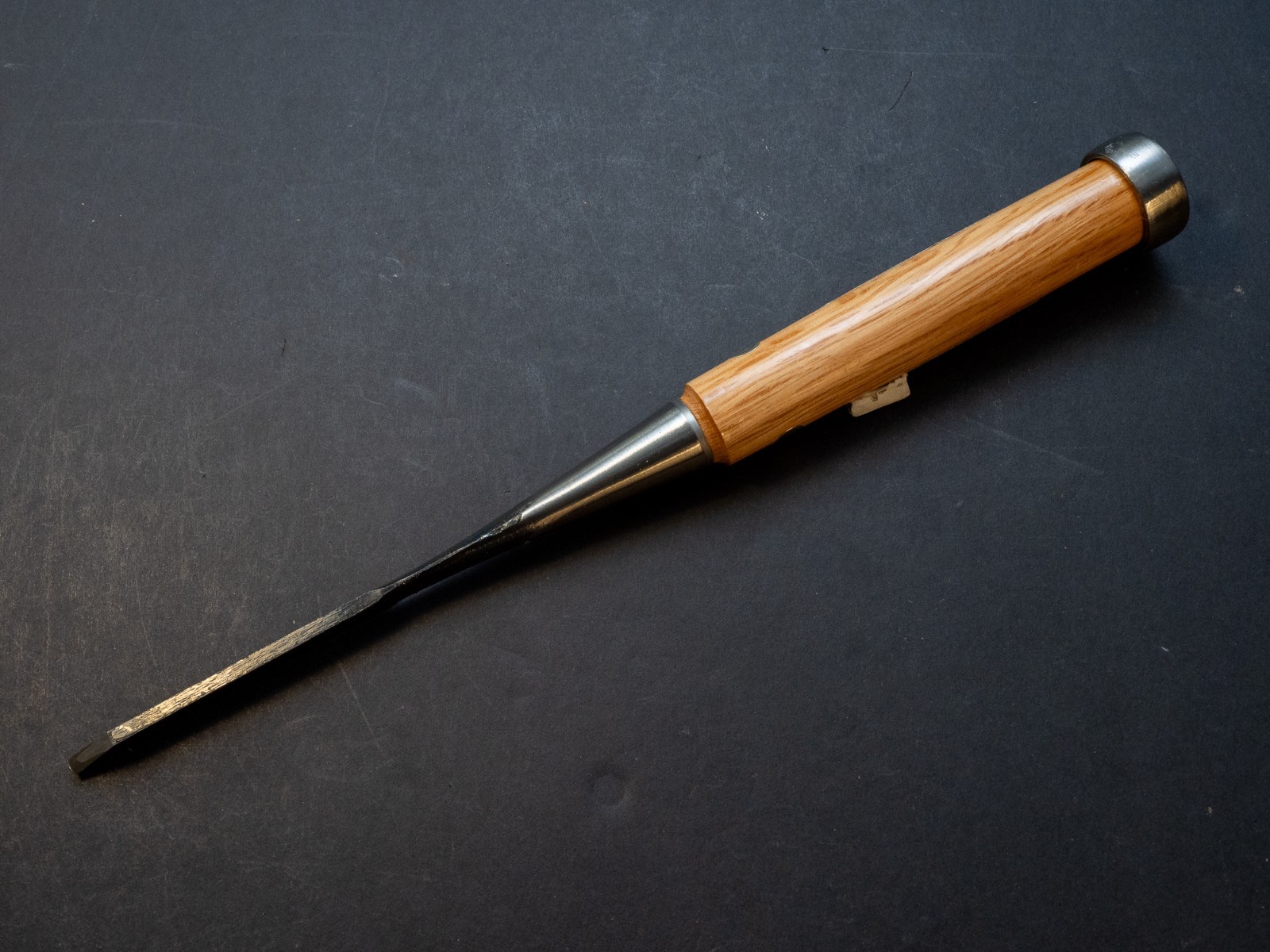 Hidari Nobuhiro 3mm Japanese Bench Chisel Oire Nomi White Steel Iwazaki Eisuke