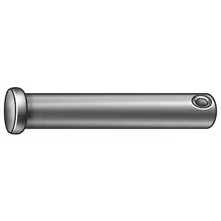 Clevis Pin, 3/16 In Dia, 23/64 In Usable Lg, Steel, 25 Pk, Wwg-Clpz-241