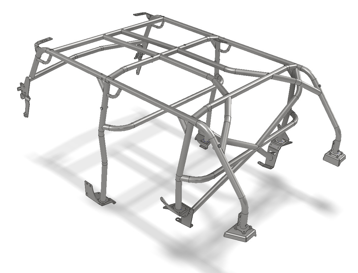 Motobilt Roll Cage Kit for Jeep JKU