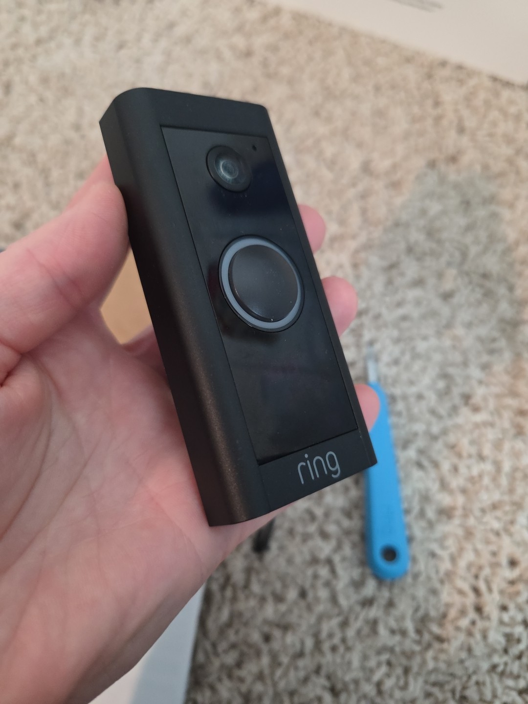 Ring Video Doorbell Wired - Black
